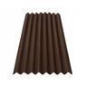 Telha Ecologica Classica Fit Marrom 3mm 2,00x0,75m Onduline - Unico - 1