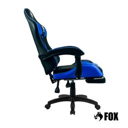 Cadeira Gamer Fox Racer Zerda com Apoio de Pés Azul W20 - 2