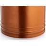 Lixeira 30 litros rose gold lata de lixo com tampa cobre - 5