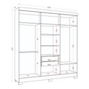 Ver imagem 6 de Cômoda 2014148 Atacama e Guarda Roupa Casal 2030230 Atacama Areia - Aramóveis