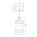 Ver imagem 2 de Prumo 500 G Tramontina em Aço com Revestimento Externo em Plástico e Cordão de Nylon Tramontina
