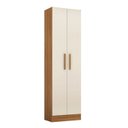 Ver imagem 5 de Kit com 2 Armários Multiuso Escritório NT4045 4 Portas e Prateleiras Branco/Trend/Off White Tx