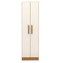 Ver imagem 7 de Kit com 2 Armários Multiuso Escritório NT4045 4 Portas e Prateleiras Branco/Trend/Off White Tx