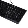 Teclado Com Fio Universitário Preto USB 2.0 - Maxprint - 3