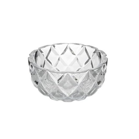 Centro de mesa em cristal Lyor Diamond Deli 18x10cm