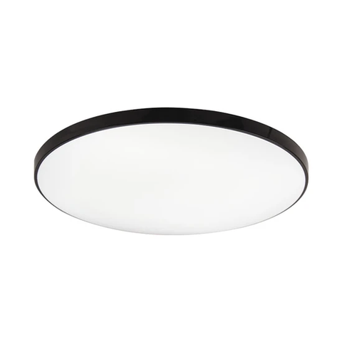 Plafon Órbita Preto Ø370mm Usina Ui20125/36pt