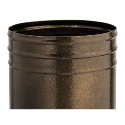 Porta guarda chuva artesanal ouro velho vintage 40 x 17 cm - 10