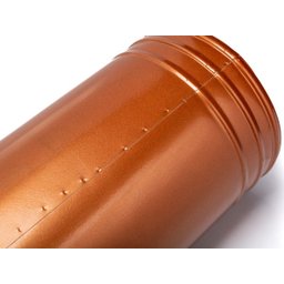 Porta guarda chuva cobre rose gold artesanal 40 x 17 cm - 5