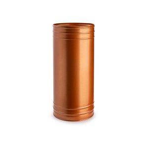 Porta guarda chuva cobre rose gold artesanal 40 x 17 cm