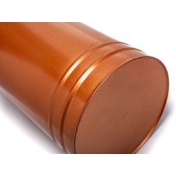 Porta guarda chuva cobre rose gold artesanal 40 x 17 cm - 8