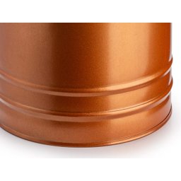 Porta guarda chuva cobre rose gold artesanal 40 x 17 cm - 10