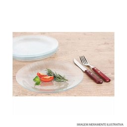 Prato Duralex Diamante Raso 23cm - Caixa com 12 unidades - 2