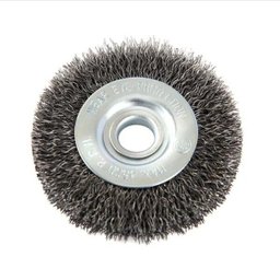 Escova de Aço Circular Ondulada 6" a 3/4 com 10 Buchas - 1