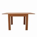 Ver mais imagens de Mesa Jantar Retangular Extensível e 4 Cadeiras Estofadas 6 Lugares MDF Freijó com Bege Rústico