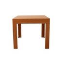 Ver imagem 4 de Mesa Jantar Retangular Extensível e 4 Cadeiras Estofadas 6 Lugares MDF Freijó com Bege Rústico