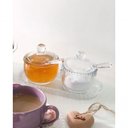 Ver imagem 3 de Combo Açucareiro + Meleira + Travessa Pearl Bolinha Wolff Transparente