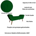 Ver imagem 3 de Recamier Sofá Divã Namoradeira Sienna 195cm King Suede