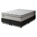Ver imagem 1 de Cama Box Colchão Queen Ortopédico D33 158x198x72cm Minotauro Hellen - Suporta até 120 kg por