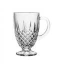 Ver imagem 3 de Jogo 4 Xícara Café Diamante Cristal Fio Dourado 150ml - Lyor