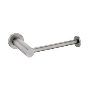 Papeleira Porta Papel Higiênico para Banheiro - Aço Escovado - Drop Metais