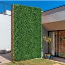 Ver mais imagens de Kit 9 Painéis de Cerca Viva Artificial com Proteção UV e Visual Natural