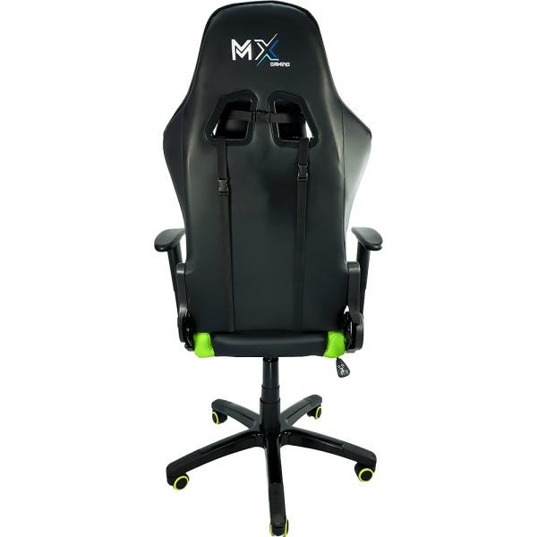 Cadeira Gamer Mx5 Giratória Preto/Verde Mymax - 5