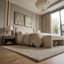 Ver imagem 2 de Cabeceira Estofada 2,23m King Pier para Quarto de Casal Linha Premium Off White