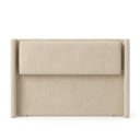 Ver mais imagens de Cabeceira Estofada 2,23m King Pier para Quarto de Casal Linha Premium Off White