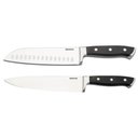 Ver imagem 1 de Ki Facas Cozinha 8" e Santoku 7' Infinity Inox Brinox Profissional Cozinha
