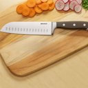Ver imagem 6 de Ki Facas Cozinha 8" e Santoku 7' Infinity Inox Brinox Profissional Cozinha