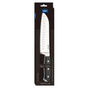 Ver imagem 3 de Ki Facas Cozinha 8" e Santoku 7' Infinity Inox Brinox Profissional Cozinha
