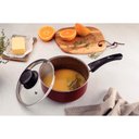 Ver imagem 2 de Panela Tramontina Alumínio Antiaderente Paris 18cm Vermelho