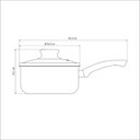 Ver imagem 6 de Panela Tramontina Alumínio Antiaderente Paris 18cm Vermelho