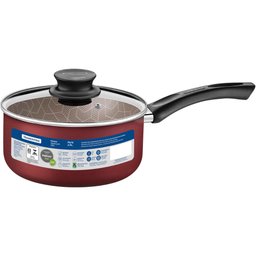 Panela Tramontina Alumínio Antiaderente Paris 18cm Vermelho - 5