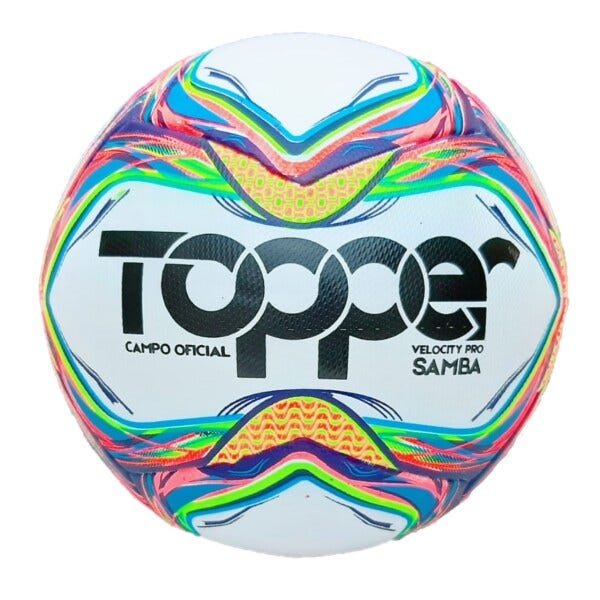 Bola de Futebol de Campo Oficial Topper Velocity Pro Samba 2020