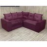 Sofá Canto Vinho 600 Belo - 1
