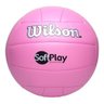 Bola de Vôlei Wilson Soft Play Rosa - 1