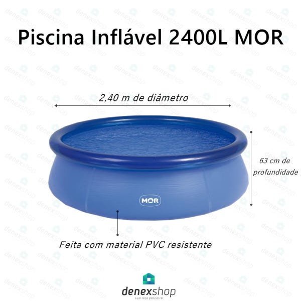 Piscina 2400 Litros MOR - 3