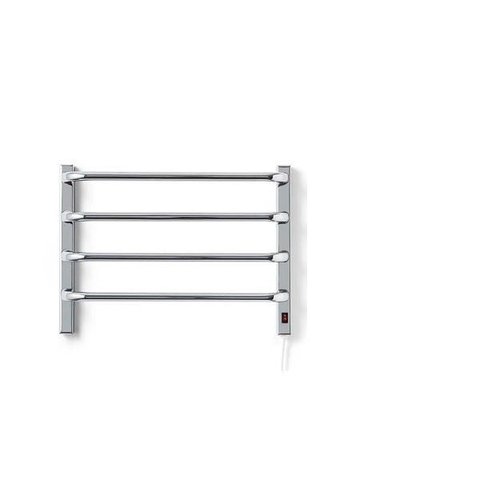 Aquecedor Toalhas Térmico Cromado Mini Pequeno 220v Esquerdo