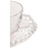 Conjunto de 4 Xícaras com Pires de Chá Wolff Pearl Coração de Cristal 180ml - 5