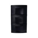 Ver imagem 3 de Gaveteiro de Chão Multiuso com 3 Gavetas Preto Pratico