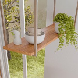 Prateleira para Cozinha Suspensa 100% Mdf - 4