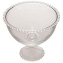 Ver imagem 2 de Saladeira Bolinha com Pé Wolff Cristal em Vidro Ø20cm Incolor