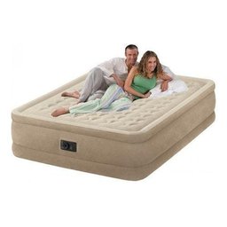 Colchão Inflável Casal Queen Size Intex Dura Beam Fiber Tech 110v #64457 - 2