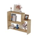 Ver imagem 2 de Rack Nicho Aparador Girona Carvalho para TV Sala Quarto Escritorio