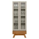 Ver imagem 7 de Conjunto Sala Cristaleira e Aparador Akron Nature Off-white
