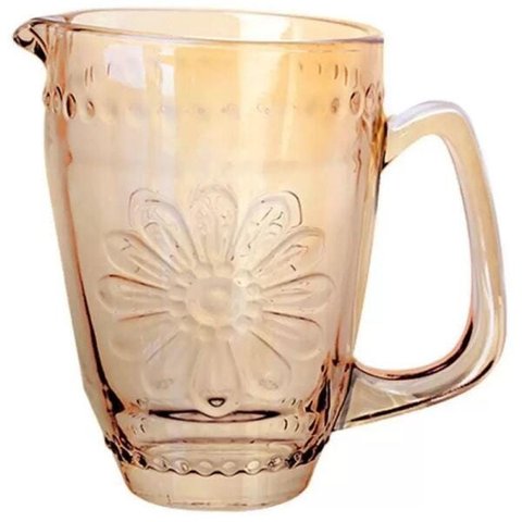 Jarra Woodstock em Vidro 1,6L Âmbar Luster – Full Fit