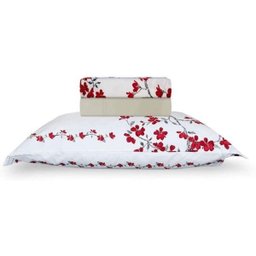 Jogo de Cama Casal King 150 Fios Lorena 100% Algodão Dolher - 1