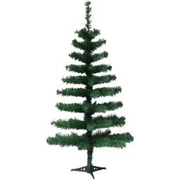 Árvore De Natal Verde Pinheiro 1,20m 120 Galhos Papai Noel - 1