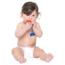 Ver imagem 2 de Mordedor Com Chocalho Bebê Pezinho e Argola BDA Toyster